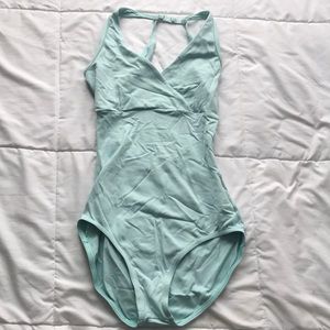 Mint Halter Dance Leotard